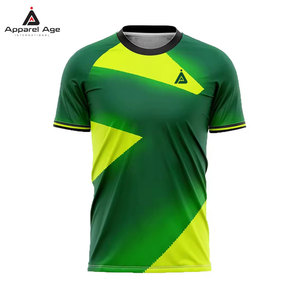 ออกแบบเสื้อฟุตบอลยูนิเซ็กซ์ของคุณเอง ผ้าโพลีเอสเตอร์ 100% ระบายอากาศได้ดี เป็นมิตรกับสิ่งแวดล้อม แขนสั้น สไตล์ล่าสุด ขายดีที่สุด ลดราคาออนไลน์ - Product Image 1