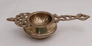 Passoire à thé en laiton durable de qualité supérieure et filtre métallique – Produit de haute qualité pour la préparation du thé et des boissons - Product Image 6