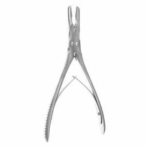 Rongeurs à os à double (simple) action, instruments orthopédiques manuels en acier inoxydable, instrument chirurgical certifié CE, ergonomique - Product Image 5