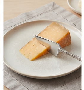 Ensemble de service à gâteau avec poignée en bois de cerf, finition mate, ustensiles à dessert en métal, couverts de fête au design vintage, compatibles lave-vaisselle - Product Image 5
