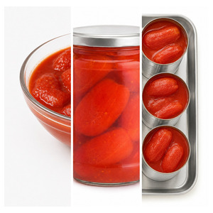 ISO Certificated Top Selling Special Offer Tasty Vietnam Factory Peeled Tomatoes In Tomato Juice Mason Jar 720ml - Product Image 1