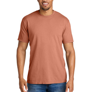 Camiseta de Verano Formal Personalizada para Hombre, 100% Algodón Peinado, Ajuste Holgado, Manga Corta, Estampado Serigrafiado, Antipilling, La Mejor - Product Image 4