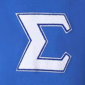 Camiseta con Letras de Chenilla Phi Beta Sigma para Hombre, Ajuste Cómodo, Tela Premium, Ropa de Fraternidad Griega, Uso Casual - Product Image 5