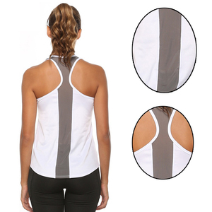 Camiseta Deportiva sin Mangas para Mujer, Cuello Redondo, Color Sólido, Estilo Racerback, Secado Rápido, Tejido Deportivo, 100% Poliéster, Ropa de Entrenamiento 2026 - Product Image 5
