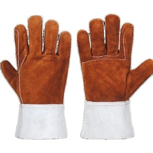 Reinforced Heavy-Duty Industrial Safety Workwear Welding <b>Glove</b> Reflective Features Abrasion-Resistant Hand Protection Clothing - Product Image 1