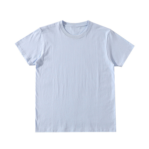 Oem Customized logo Design Unisex Short-sleeved 230G Heavyweight Women's Summer Loose-fitting Pure Cotton T-shirt - Product Image 6