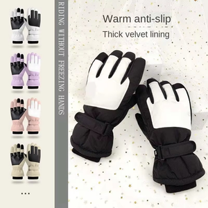 Guantes de Invierno Impermeables de Alta Calidad, Guantes de Snowboard con Pantalla Táctil de Poliéster para Esquí y Snowboard, Actividades al Aire Libre - Product Image 6