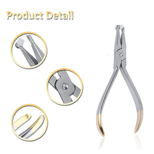 Pinzas para Remover Bandas de Ortodoncia, Pinzas Quirúrgicas Dentales Manuales, Instrumento Dental de Acero Inoxidable, Herramienta Profesional de Ortodoncia - Product Image 4