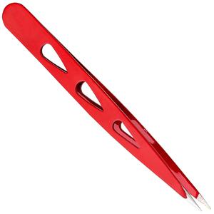 Pinzas de Punta Puntiaguda Reutilizables al por Mayor, Pinzas de Acero Inoxidable Duraderas con Logotipo Personalizado para Agarrar y Depilar Cabellos Finos - Product Image 5