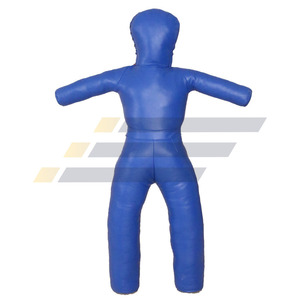 Wholesale Custom High Quality Leather <b>Training</b> Punching <b>Bag</b> Grappling Wrestling Throwing Boxing Dummies with Custom Colors Sizes - Product Image 5