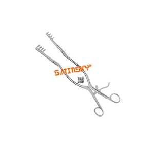 Retractores BECKMANN, Pinzas de 31 cm, Microcirugía, Acero Inoxidable, Manual, Certificado CE Clase III, Garantía de 3 Años, Logotipo Personalizado - Product Image 1