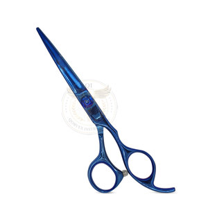 Tijeras de Corte de Pelo Profesionales Personalizadas para Salón de Belleza, Hoja Afilada de Acero Inoxidable, Mango de Goma, Suministros de Salón, Reposa Dedos - Product Image 5