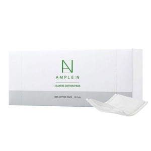 Almohadillas de Algodón Coreanas 100% Puro Algodón de 3 Capas Ampoule-N K-Beauty Paquete de 80 Unidades - Product Image 1
