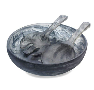 Elegant <b>Resin</b> Bowl for Serving Premium Quality Dining Tableware Handmade <b>Resin</b> Salad Bowl - Product Image 2