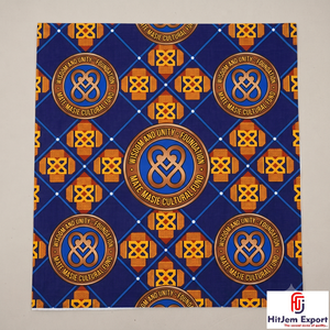 Wholesale Nigeria Twill Rib African Wax Print Cotton Fabric Fashion Event Bags OEM ODM Textile Supplier - Product Image 1