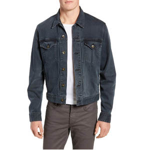 Warm streetwear men <b>denim</b> jacket sherpa lined blue jean winter fashion outerwear vintage style <b>coat</b> for men casual - Product Image 1