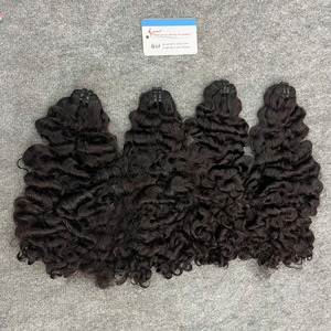 Meilleures ventes : Mèches bouclées à la vapeur 100% cheveux humains vietnamiens, brillantes, sans nœuds, sans perte, prêtes à être expédiées - Product Image 2