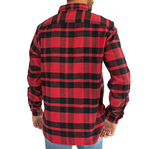 เสื้อเชิ้ตผ้าแฟลนเนลผู้ชายแบบสั่งทำพิเศษ ดีไซน์สวยทันสมัย ขายดี ราคาสมเหตุสมผล น้ำหนักเบา - Product Image 2