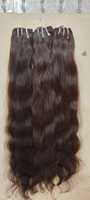 Cheveux Européens de Luxe Non-Remy, Couleur Naturelle Brute, Non Traités, 100% Humains, Paquets à Double Trame Faits à la Machine pour Tissage, 24 pouces étirés