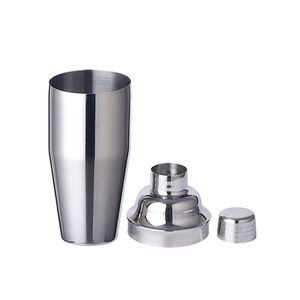 Shaker à cocktails professionnel en métal avec construction robuste et finition polie pour la préparation de cocktails et l'hôtellerie - Product Image 3