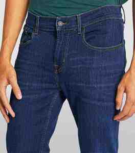 Pantalones Vaqueros de Mezclilla Lavada, Largos, Rectos, Casuales y a la Moda para Hombre, Estilo Urbano, Corte Holgado, de Algodón - Product Image 4