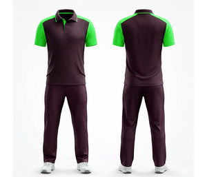 <b>Cricket</b> Team Uniform with Moisture Wicking Fabric | Men Women Youth <b>Cricket</b> Wears Polo Shirt and Trouser Full Team - Product Image 3