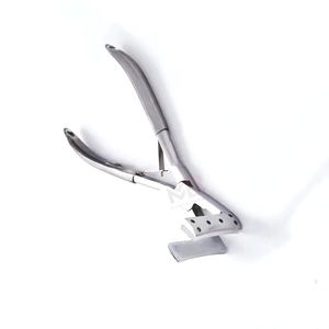 Pince à extensions de cheveux à clipser de 7,5 pouces, outil de pose pour coiffeurs |   Pince de serrage pour surfaces planes pour extensions de ruban adhésif - Product Image 5