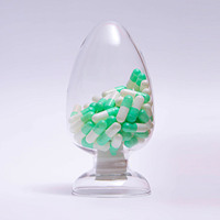 Petit paquet de 500-1000 capsules de gélatine HPMC végétales vides halal tailles 000 00 0 0E 1 2 3 4 5 #