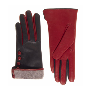 Driving Leather <b>Gloves</b> For Adults With Logo Comfortable And Full Finger Anti Slip Strong Grip Sports Hand Wear - Product Image 1
