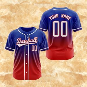 เสื้อเบสบอลคุณภาพสูง พิมพ์ลายคลาสสิก 100% โพลีเอสเตอร์ คอวี สายปรับได้ แห้งเร็ว สำหรับทุกเพศ - Product Image 4