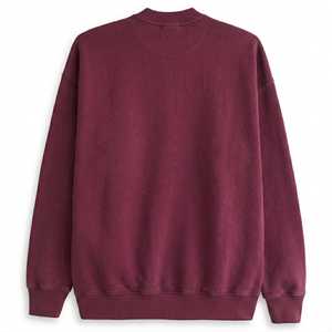 เสื้อสเวตเชิ้ตคอกลมผ้าฟลีซเนื้อนุ่มแบบลำลอง Eco Smart Solid Washed ผลิตจากผ้าฝ้าย 100% สำหรับผู้ชาย (ฤดูใบไม้ร่วง ODM แพ็ค 1 หรือ 2 ตัว) - Product Image 2