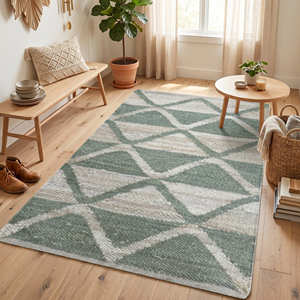 Trendy Kilim Hallway Rug Home Decor 4x6 Picnic Handmade Bathroom Rug Cotton Floor <b>Mat</b> for Kilim Vintage Meditation Carpet - Product Image 5