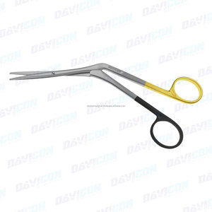 Ciseaux nasaux courbés professionnels de 18 cm, de haute qualité, Supercut Plus Tc Knight, instrument chirurgical manuel - Product Image 5