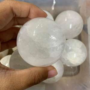 Esfera de Cristal de Cuarzo Transparente Natural de Primera Calidad, Bola de Piedra Preciosa Pulida, Piedra Curativa, Diámetro 5 cm - Product Image 5