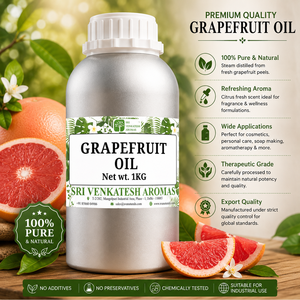 Grapefruit <b>Essential</b> <b>Oil</b> Steam Distilled Citrus <b>Oil</b> for Cosmetic Manufacturing Personal Care Fragrance Bulk Supply - Product Image 1