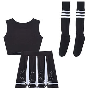 Uniformes de Animadoras al por Mayor, Uniformes Rojos para Equipos de Animadoras, Uniformes de Animadoras para Escuelas Secundarias - Product Image 2