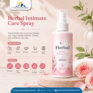 Spray Íntimo Femenino Botánico para el Cuidado Diario con Fabricación OEM de Marca Privada (30ml 50ml 100ml) - Product Image 3
