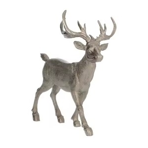 Escultura Decorativa de Reno Metálico Premium para Decoración Navideña y Eventos de Temporada - Product Image 2