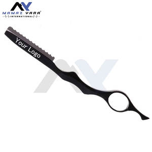 Rasoir professionnel en acier inoxydable pour coiffure, effilage, texturisation et coupe, idéal pour salon et usage domestique, type rasoir à plumes - Product Image 2