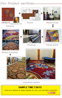 Tapis Axminster de luxe de haute qualité fabriqué à Pékin, tapis d'hôtel pour hôtel 5 étoiles, hôtel Hilton