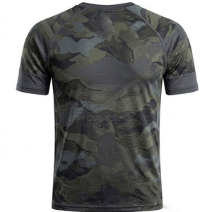 T-shirt de sport élégant pour homme, à manches courtes et coupe légère, idéal pour le fitness, les sports et les tenues décontractées. - Product Image 2