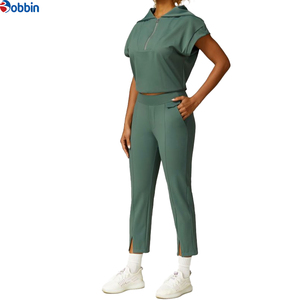 Conjunto Deportivo Casual de Alta Calidad para Mujer, Top Deportivo, Conjunto de Yoga, Cintura Alta, Ropa Deportiva para Actividades al Aire Libre, Conjunto de Gimnasio y Fitness para Mujer - Product Image 4