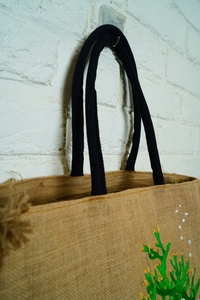 Sacs fourre-tout en jute tendance pour femmes 2026, style bohème, faits à la main, sacs bandoulière messager, pour la plage, avec fermeture éclair, pour le quotidien et les voyages - Product Image 2