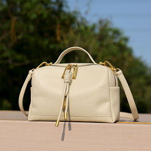 Customized Cotton <b>Canvas</b> Tote Bag Embossed Design <b>Plain</b> Dyed 80g Fabric Weight <b>Large</b> Capacity Shoulder Drawstring Model 2646 - Product Image 3