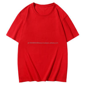 Camiseta de manga corta para hombre, de algodón peinado CVC de 180 g, con cuello redondo, diseño personalizado con logotipo bordado e impreso OEM. - Product Image 5