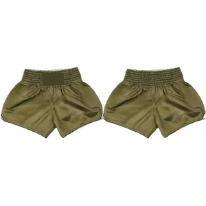 Muay Thai Short <b>Athletic</b> Sportswear Lightweight Comfortable Training Shorts Stretch Quick Dry Breathable Fabric Flexible Fit - Product Image 3