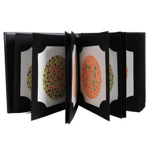 Test de vision chromatique Ishihara, tableau de détection de la déficience de la vision des couleurs à 14 plaques - Manuel - Product Image 3