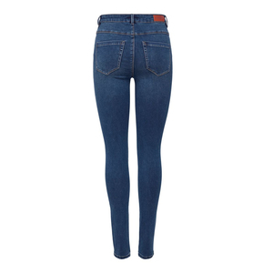 Vêtements pour femmes en gros, pantalons pour femmes, jeans sexy, tissu denim, style skinny, couleur bleue, jeans à jambes fines, service OEM - Product Image 4