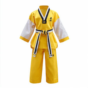 Uniforme de Taekwondo para Entrenamiento de Boxeo, Traje de Artes Marciales Elástico 100% Poliéster, Camisetas Personalizadas para Fanáticos Unisex - Product Image 5