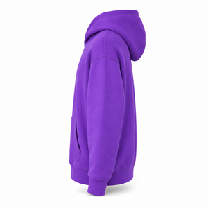 Sudadera con Capucha Premium sin Cordones, de Felpa Gruesa, Corte Regular, Unisex, de Algodón, Transpirable, con Hombros Caídos y Bolsillo Canguro - Product Image 5